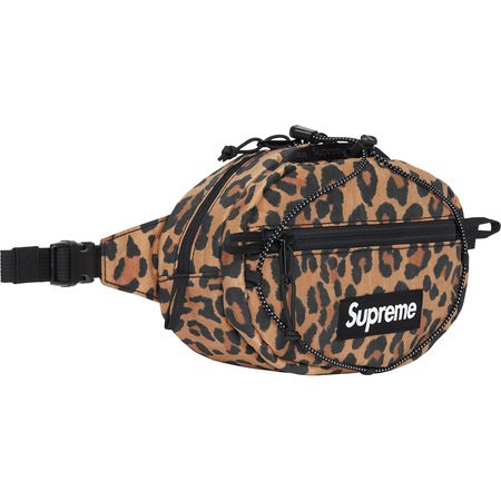 2020AW Supreme Waist Bag denier Cordura Leopard シュプリーム ウエストバッグ コーデュラ レオパード ヒョウ柄 BOX LOGO BOXロゴ